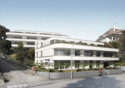 Neubau 3 MFH Scheidegg-/Bellariastrasse Zürich